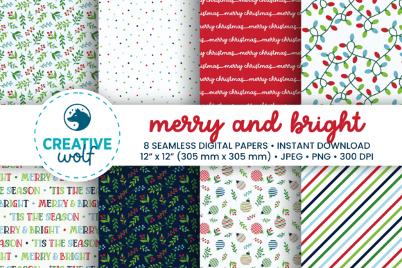 Embracing the Holiday Spirit: The Rise of Merry and Bright Christmas Patterns