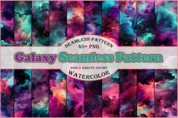 Galaxy Seamless Patterns Bundle: A Strategic Resource for Creative and Business Projects