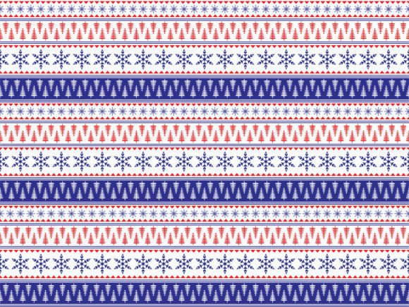 Merry Christmas New Year Ornament Pattern