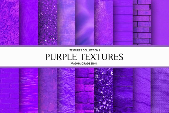 Purple Textures Digital Paper